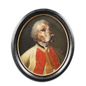 THIERRY PONCELET (BELGIAN B. 1946) A GENTLEMAN LABRADOR (2)