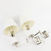VISUAL COMFORT & CO DORCHESTER SWING ARM WALL LIGHTS, A PAIR