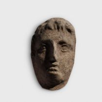 MINIATURE VOTIVE TERRACOTTA MASK