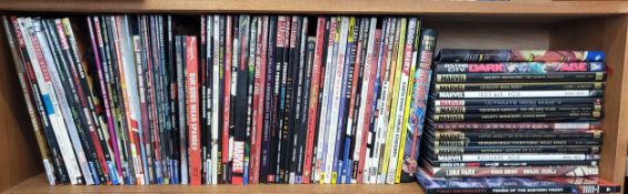 A collection of DC, Marvel and other comic books (63), many American editions, some rarities and