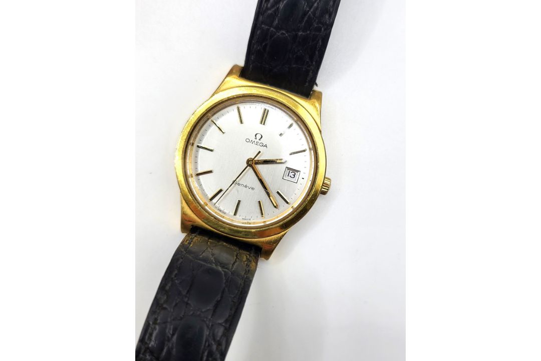 Omega Geneve Ref:136.0049 Gold Plated/Stainless Steel Manual Winding Calibre 613 Men's Watch with - Image 2 of 3