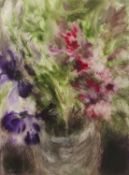 Pat Clark (20th century) 'Flowers in a Ceramic Vase', signed, watercolour, 34 x 25cm Qty: 1