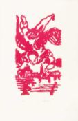 Charles Lapicque (1898-1988), Ange Vénitien, 1969, lithograph, signed in pencil, sheet size 75 x