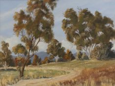 Ronald T. Snowden (Australian, 20th century) 'Bend in the Road', N.S.W', signed, oil on board,