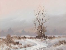 Leslie Cole (20th century) A winter landscape, signed and dated '78, oil on board, 29 x 39cm Qty: 1