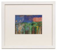 Gerald Keon (b.1942) Landscape, watercolour, 14 x 20cm; and two further works, to include Harry