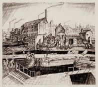 E. Owen Jennings (b.1899) 'Still Aire', pencil signed, inscribed with title and no.41/50 to the