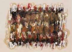 Sarah Poland (b.1974), Metonymy II, 2003, oil on paper, signed, titled and dated to frame verso,