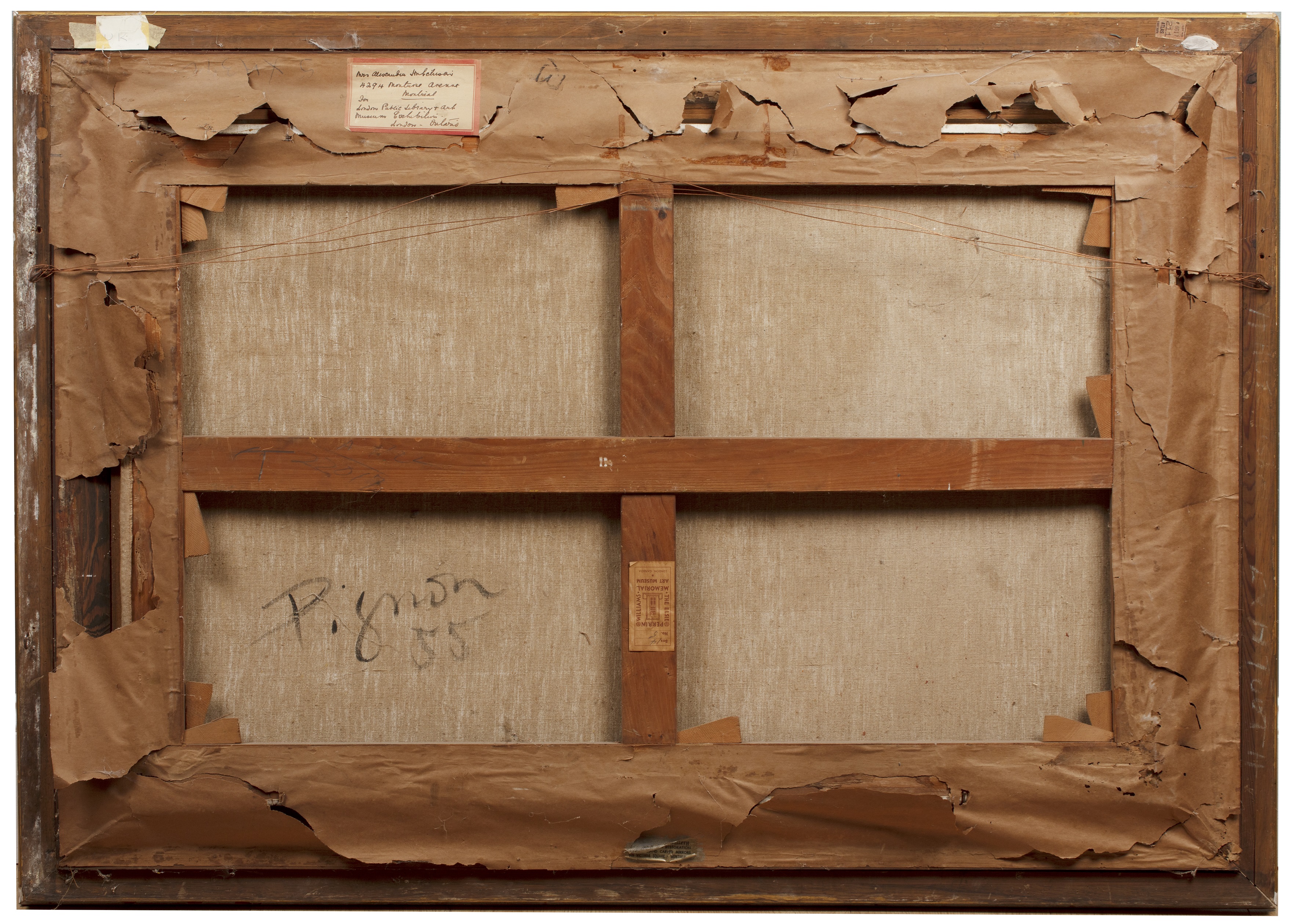 Édouard Pignon (1905-1993) Untitled, 1955 oil on canvas signed and dated Additionally signed and - Image 3 of 6