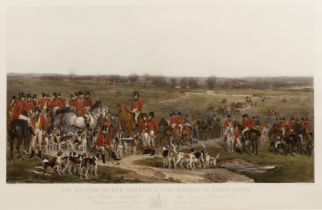 Frederick Bromley, after Sir Francis Grant 'The Meeting of Her Majesty's Stag Hounds on Ascot