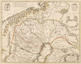 I. Covens et C. Mortier Ukrainæ pars Quæ Kiovia Palatinatus, engraved map with hand colouring, 41