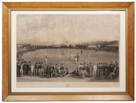 Cricket Interest: G H Philips (Engraver) after William Drummond and Charles Basebe, 'The Cricket