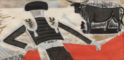 Anthony Michael Dyson (1931-2023) The Toreador, pencil signed, dated 1959 and no. 12/50 to the