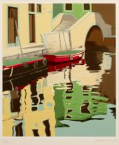 After Graham Bannister A collection of eight (of ten) silkscreen prints, each signed and no. 23/300,