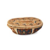 Boluni: small baskets woven on a base of plant fibre, mostly palm leaves, and used for storage of