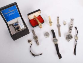 A collection of wristwatches, to include a Seiko automatic