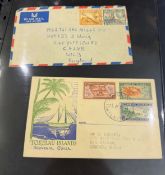 COLLECTABLE STAMPS Approx 60 GB and Commonwealth covers, early to mid period including FDCs,