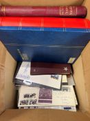 COLLECTABLE STAMPS GREAT BRITAIN Box of GB and Channel Islands VV to QEII in spring back etc, better