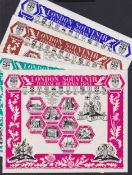 COLLECTABLE London Souvenir Festival of Britain 1951 sheets, scarce