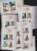 COLLECTABLE STAMPS GREAT BRITAIN 1980 London minisheet unmounted mint x 228 face value £112.86
