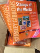 Set of Stanley Gibbons World Catalogues for 2017, being sold on behalf of the League of Friends of