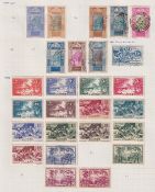 COLLECTABLE STAMPS WORLD mint and used collection in red Devon album, mainly early material from