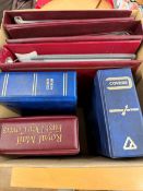 COLLECABLE STAMPS GREAT BRITAIN Six albums of first day covers including some signed RAF/Army