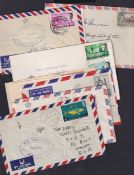 COLLECTABLE STAMPS Solomon Islands, small batch of early covers, airmails and plain (14)