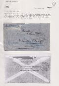 COLLECTABLE STAMPS 22nd August 1936 Imperial Airways crash , letter was Egypt to Germany (Nierinck