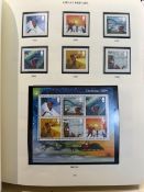 COLLECTABLE STAMPS GREAT BRITAIN Mint collection in Windsor album 2004 to 2007