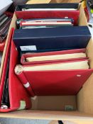 COLLECTABLE STAMPS World accumulation in nine albums and stock books, including better early