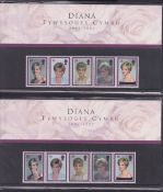 COLLECTABLE STAMPS GREAT BRITAIN 1998 Diana WELSH presentation pack (two examples of this scarcer