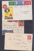 COLLECTABLE STAMPS GREAT BRITIAN Two albums of first day covers including early QEII and GVI covers