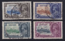 COLLECTABLE STAMPS GOLD STAMPS 1935 Silver Jubilee set fine used Cat £90