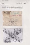COLLECTABLE STAMPS 22nd August 1936 Imperial Airways crash Crete, written up on page (Nierinck