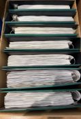 COLLECTABLE STAMPS British Commonwealth mint and used early to modern in seven albums, sure to