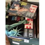 A box of Life magazines