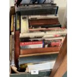Two boxes of books