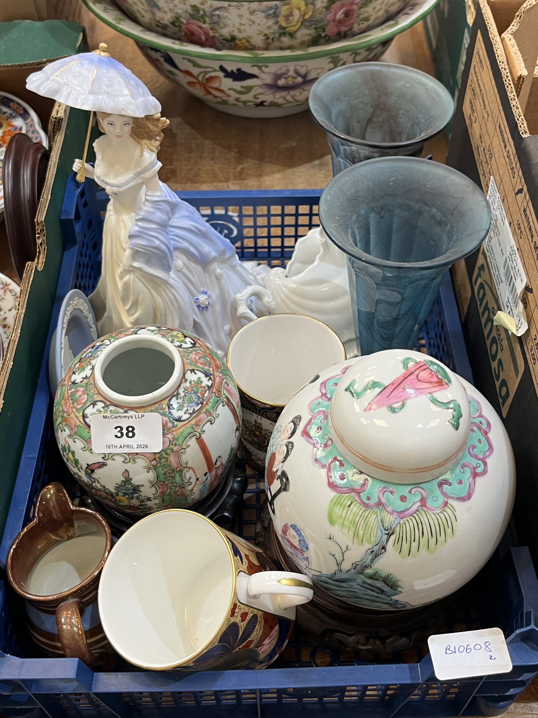 Two boxes of ceramics - Image 2 of 2