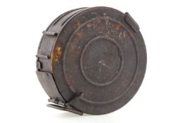 SOVIET RPD MACHINE GUN DRUM MAGAZINE, MID 20TH CENTURY