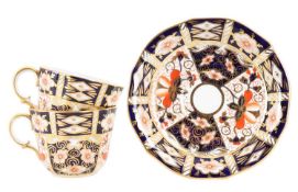 ROYAL CROWN DERBY PART TEA SERVICE, CIRCA 1906