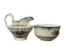 SPODE PART TEA AND DINNER SERVICE, MID 20TH CENTURY AND OTHER CERAMICS