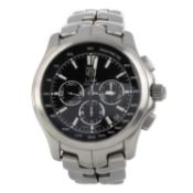 TAG HEUER LINK, STAINLESS STEEL AUTOMATIC WRIST WATCH