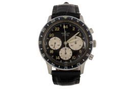 BREITLING UNTIME, STAINLESS STEEL WRIST WATCH