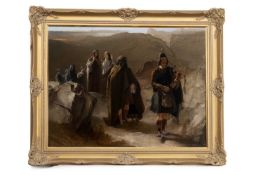ALEXANDER JOHNSTON (SCOTTISH 1815 - 1891), HIGHLAND LAMENT