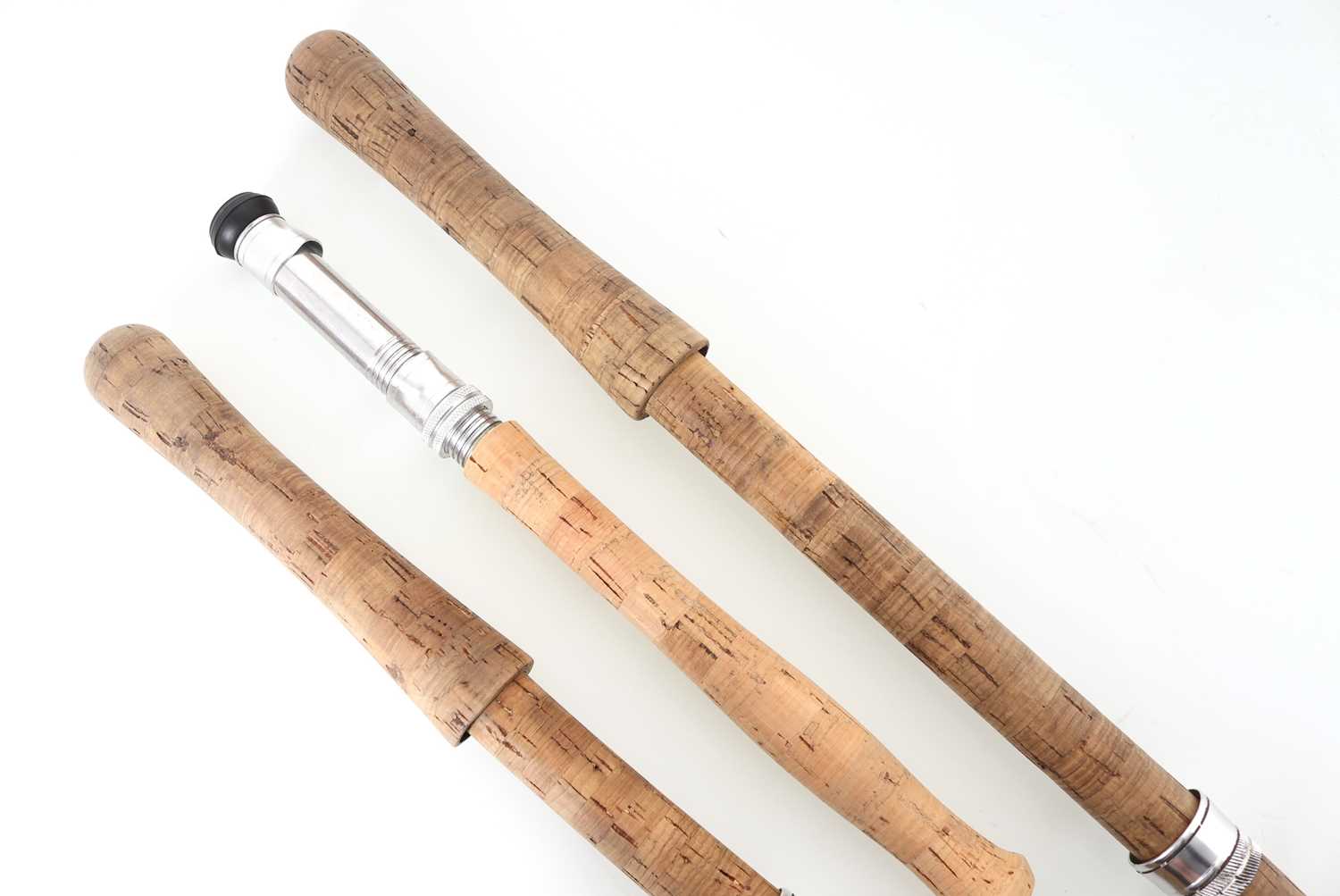THREE VINTAGE BRUCE & WALKER FLY FISHING RODS, LATE 20TH/EARLY 21ST CENTURY