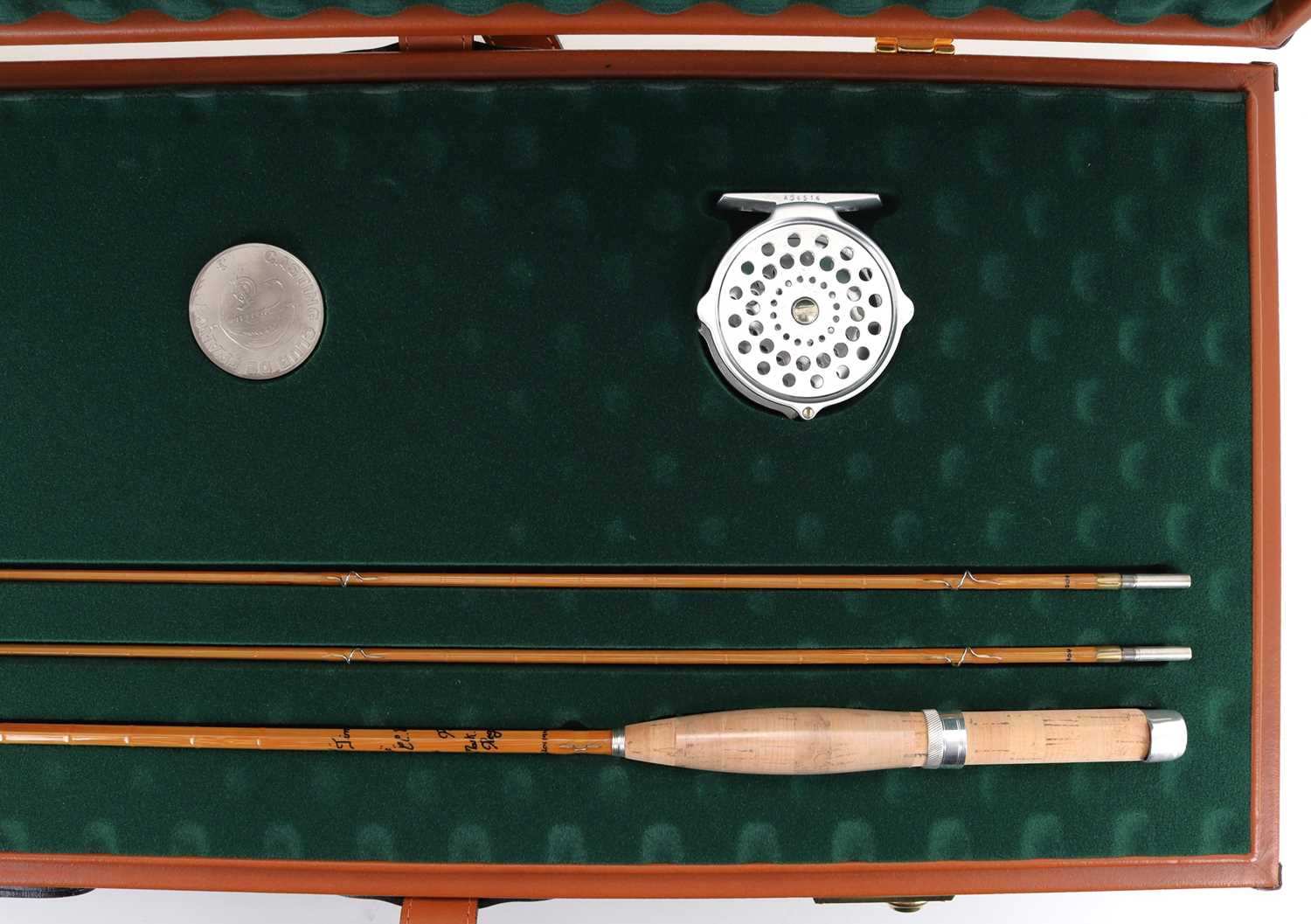 HARDY OF ALNWICK 'THE JAMES HARY CELEBRATION' FLY ROD AND REEL SET, 2005