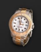 Rolex. An 18ct gold and stainless steel self-winding wristwatch, Oyster Perpetual Date Yacht-Master,