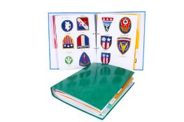 A collection of 20th century and later US American military cloth badges.