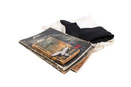 An assortment of WWII militaria.